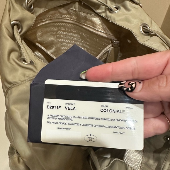 Prada Sage Green Nylon Medium Backpack - Picture 5 of 16